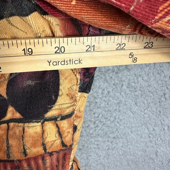 Chicos Jacket Women 2 Corduroy Boho Patchwork Artsy Fall Y2K Eclectic Retro - Picture 5 of 7